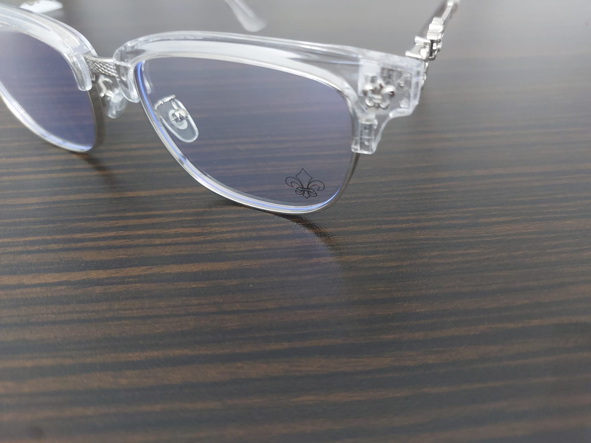 Chrome Hearts Şeffaf Gözlük