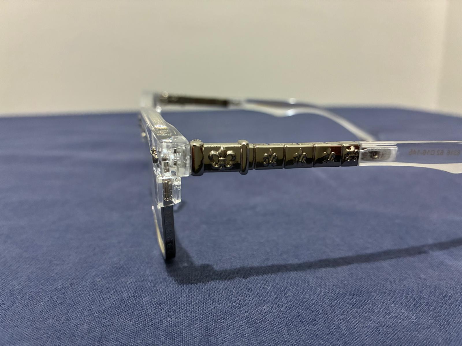 Chrome Hearts Şeffaf Gözlük